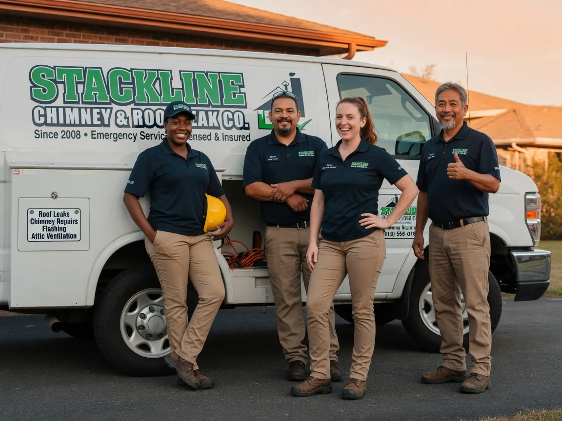Chimney flashing repair company in Elmer City, WA